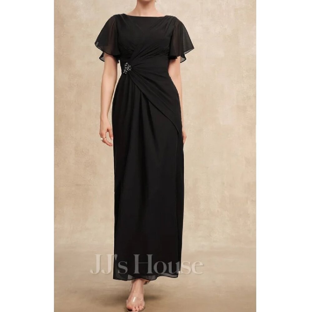 Elegant Black Evening Gown